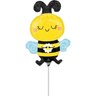Foil Balloon - Mini Shape - Bee - 23 cm